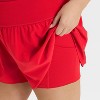 Women's 3" Knit Waistband High-Rise 2-in-1 Shorts - All In Motion™ - 4 of 4