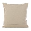 Saro Lifestyle Embroidered Floral Design Beaded Cotton Poly Filled Throw Pillow - 2 of 2