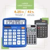 CATIGA 12-Digit Desktop Calculator, Large LCD, Sensitive Buttons, Dual Solar Power, Standard Function for Office, Home, School, CD-2786 - 2 of 4