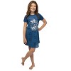 Harry Potter Girls Foil Print Hogwarts Raglan Nightgown - 3 of 4