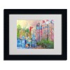 Trademark Fine Art - Richard Wallich 'Boston' Matted Framed Art - 2 of 3
