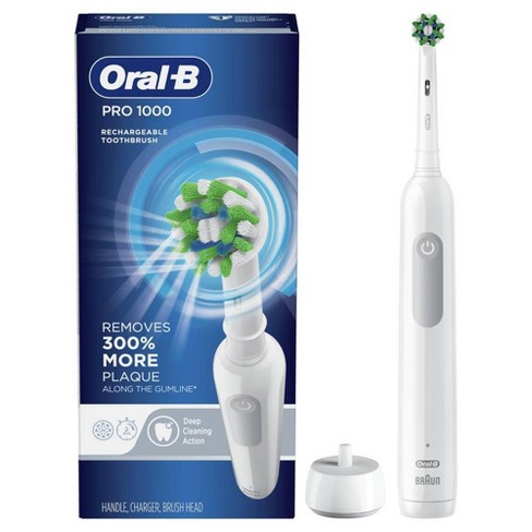 afstuderen astronaut Blanco Oral-b Pro Crossaction 1000 Rechargeable Electric Toothbrush : Target