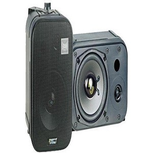 Pyle 5.0'' Indoor/Outdoor Wall Mount Speakers - Two-Way Bass Reflex Mini-Monitor - 200W RMS/400W Peak - PDMN48 - 1 of 1
