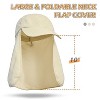 Tirrinia Neck Flap Sun Hat - Hiking Safari Fishing Caps for Men and Women, Perfect for Outdoor Adventures Hiking Fishing Summer Camping - 3 of 4