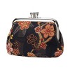 Signare USA Ume Sakura Black Frame Purse for Coins - 2 of 4