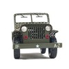 Old Modern Handicrafts 1945 Willys CJ-2A Overland Jeep Model – Handmade Iron Open Frame Design, 11.5" Length - 2 of 4