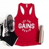 Simply Sage Market Women's Let The Gains Begin Racerback Tank - 3 of 4