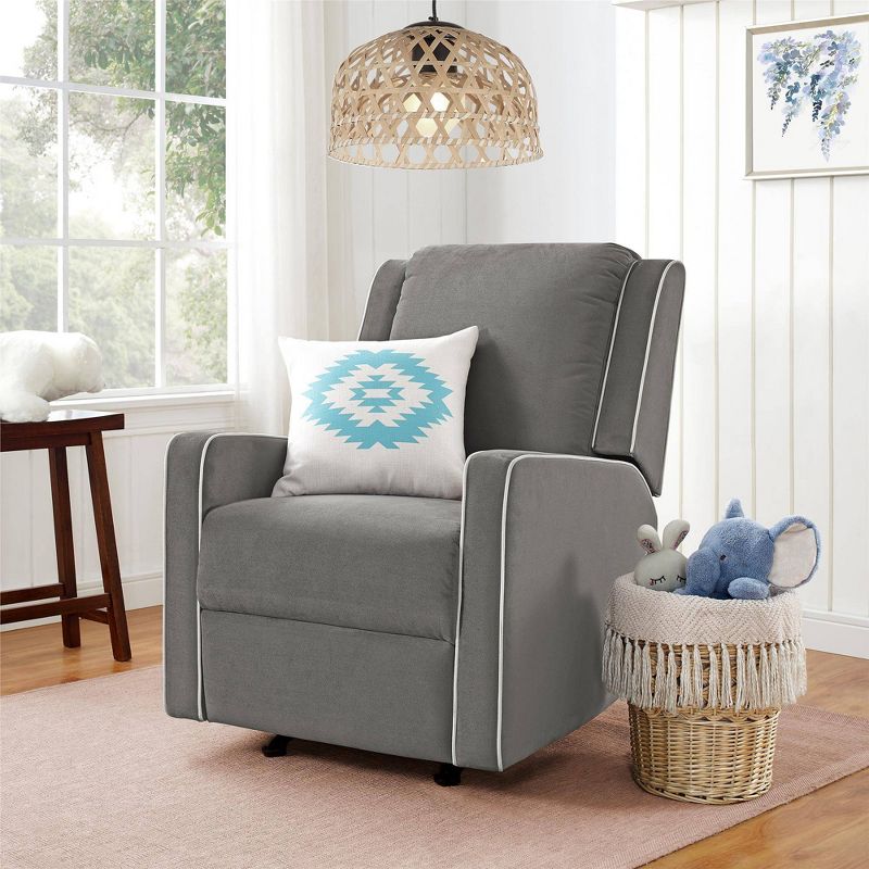 Baby Relax Nova Rocker Recliner Chair with Pocket Coil Seating, 5 of 11