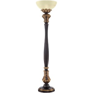 Wood torchiere floor lamp new arrivals