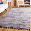 Rag Rug RAR301 Hand Woven Indoor Rug - Safavieh - 2 of 4