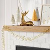 22' Wire Star Christmas Garland - Wondershop™ - 2 of 3