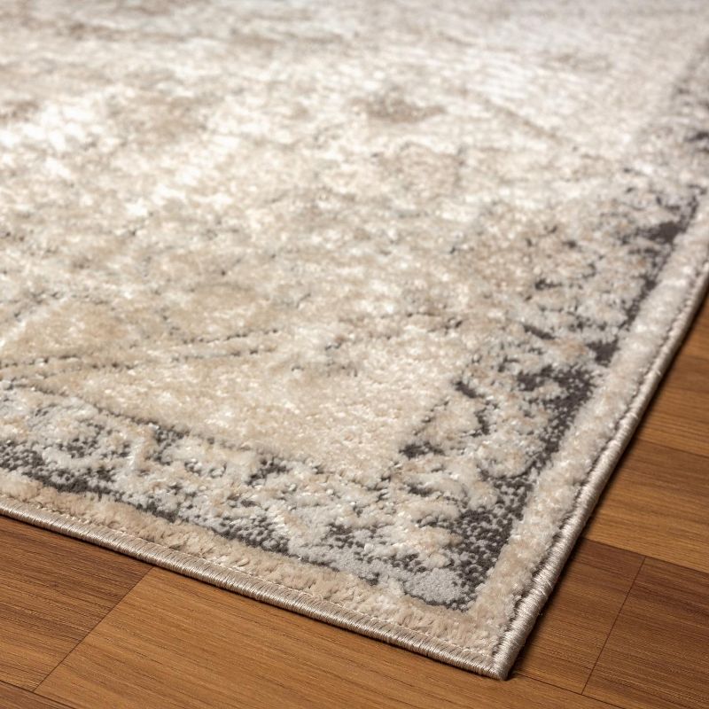 Luxe Weavers Oriental Floral Distressed Area Rug, 5 of 15