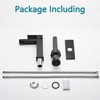 Gulches Bathroom Faucet Single Hole, Single Handle Stainless Steel Faucet for Bathroom Sink with Deckplate and Drain Assembly - 4 of 4