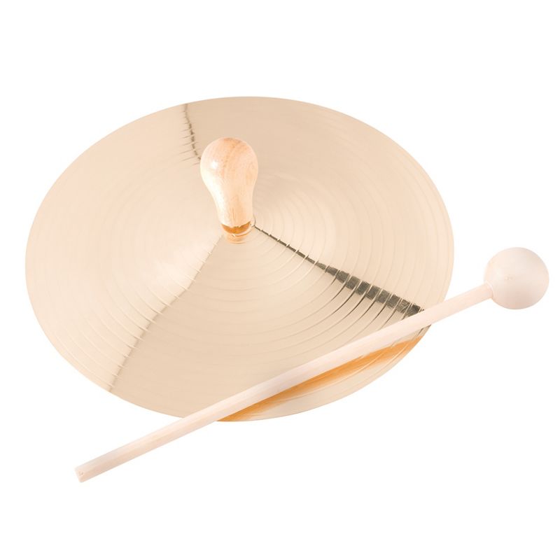 Westco Educational Products Single 6" Cymbal with Mallet, 2 of 4