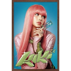 Trends International LISA - Kiki Blue Framed Wall Poster Prints - 1 of 4