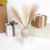 Pavilion Gift Company - Love You - 6" Vase with Pampas Grass - Decorative Vases - 4 of 4