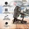 Master Mechanic Pneumatic 16 Gauge 7/16 Inch Medium Crown Upholstery Stapler with Tool Free Depth Adjustment System and Quick Release Nose - 2 of 4