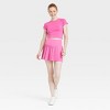 Women's Knit Cropped Short Sleeve Top - JoyLab™ - 3 of 3