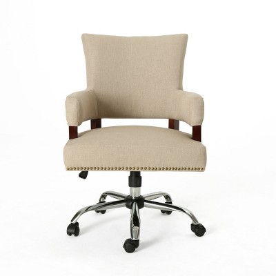GDFStudio Southport Contemporary Upholstered Adjustable Swivel Office Chair