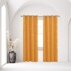 Deconovo Gold Line 52 Width Curtain Panel Pair (2 Panel) - 4 of 4