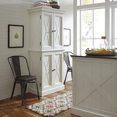 Seaside Lodge Pantry - White - Home Styles
