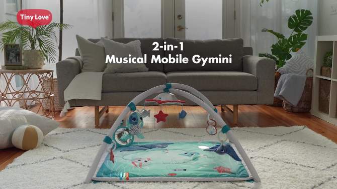 Tiny Love Treasure the Ocean 2-in-1 Musical Mobile Baby Gymini, 2 of 11, play video