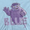 If Movie Imaginary Friends Blue Waving  Adult Pull-Over Hoodie - 2 of 4