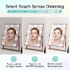 COSMIRROR Hollywood Makeup Mirror with 3-Color Lights,9 Dimmable Bulbs, Smart Touch Control, 360 ° Rotation - 3 of 4