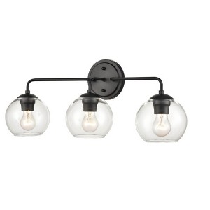 Millennium Lighting 3 - Light Vanity in  Matte Black - 1 of 4