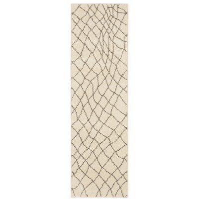 Oriental Weavers Carson 0738B Ivory/ Grey Indoor Area Rug - 2'3" x 7'6"