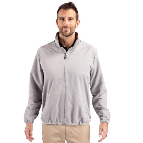 Cutter & Buck Charter Eco Recycled Mens Full-Zip Jacket - Polished - XL