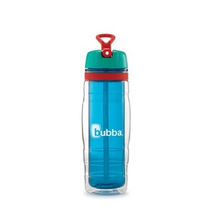 Bubba 16oz Plastic Kids Raptor Water Bottle Aqua, Blue