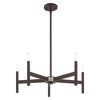 Livex Lighting Copenhagen 5 - Light Chandelier in  Bronze - 4 of 4