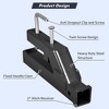 Garvee Clamp On Trailer Hitch 2" Ball Tractor Mount Receiver Hitch Mount Adapter Compatible with Deere Bobcat Tractor Bucket - 2 of 4