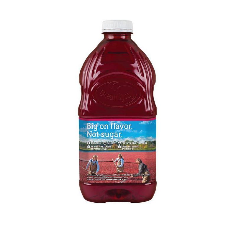 Ocean Spray Diet Cran Raspberry Juice - 64 fl oz Bottle, 3 of 4