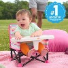Bright Starts Disney Baby Pop N Sit Portable Booster Seat - 3 of 4