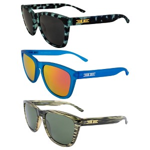 3 Pairs of Epoch Eyewear Vibe Sunglasses with Flash Mirror Lenses - 1 of 4