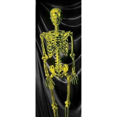 Photo 1 of 60 Posable Gold Skeleton Halloween Decoration