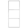 VidaXL Walk-in Shower Wall with Whole Frosted ESG Glass 55.1 in.x76.8 in. - 3 of 4