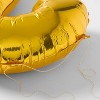34" Number 2 Foil Balloon - Spritz™: Gold Birthday Decoration, Solid Pattern, All Ages - 3 of 4