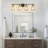 KAISITE 2-Light Metallic Industrial Bathroom Vanity Fixture - 2 of 4