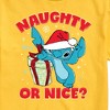 Men's - Lilo and Stitch - Naughty Or Nice Short Sleeve Graphic T-Shirt - 2 of 4