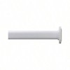 Tension Curtain Rod Spring Tension Rod for Shower 24 to 36 Inch White Easy Install No Drill Strong Hold - 3 of 4
