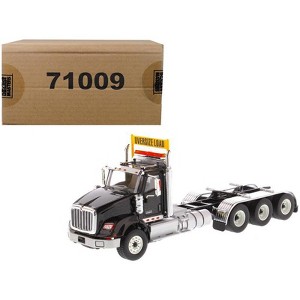 International HX620 Day Cab Tridem Tractor Black 1/50 Diecast Model by Diecast Masters - 1 of 4