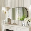 Artloge Oval Living Room Mirror Modern Decorative Wall Mirror Metal Framed Mirror - 3 of 4