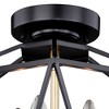 Vaxcel Turin 4 - Light Flush Mount in  Noble Bronze - 2 of 4