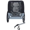 Kumasinova Folding All-Terrain Dog Bike Trailer,Steel Frame Capacity for Small Medium Dogs,Universal Bike Hitch for Cycling,Jogging,Camping - 4 of 4