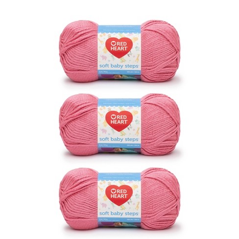  3PCS 150g Beginners Red Yarn for Crocheting and
