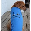 Doggie Design Sad Face Dog Tank - Nautical Blue - 2 of 3