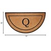 Calloway Mills 106573672Q The General Monogram Doormat, 24" x 36", Letter Q - 2 of 2